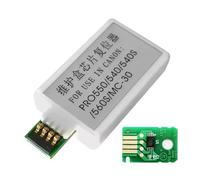 GFJHFDCR Réinitialiseur de Puce de boîte de Maintenance et Puce de boîte d'encre usagée Compatible avec Pro 520 540 540s 560s 560 2000 4000 4000s 6000s 561(1pc Chip and resette)