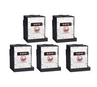 GFJHFDCR T6712 T671200 Boîte de Maintenance d'encre Compatible avec WF-6090 WF-6590 WF-8010 WF-8090 WF-8510 WF-8590 M7050F M860F S860 6090 6590 8010 Inscription(5pcs)