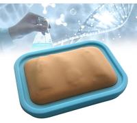 GFLCWYP Modèle d'enseignement,Modèle pratique d'incision et de drainage d'abcès,Cuissin suture modèle peau en silicone intégré pour les étudiants médecine,Éducation formation d'étudiants infirmière