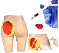 GFLCWYP Modèle d'injection dans les fesses du corps humain, simulateur d'injection de la hanche, 3 méthodes de formation à l'injection, adaptées aux écoles, hôpitaux et formations.