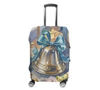 GFLFMXZW Bell Housse de bagage pour valise, approuvée par la TSA, élégante, lavable, extensible, protection anti-rayures pour bagages de voyage de 48 à 81 cm, Style :, M, Housse de bagage