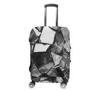 GFLFMXZW Broken Mirror Fragments Housse de bagage pour valise, approuvée par la TSA, élégante, lavable, extensible, anti-rayures, pour bagages de 48 à 81 cm, Style :, XL, Housse de bagage