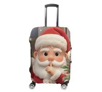 GFLFMXZW Christmas Secrets Housse de bagage pour valise, approuvée par la TSA, élégante, lavable, extensible, protection anti-rayures pour bagages de 48,3 à 81,3 cm, Style :, XL, Housse de bagage