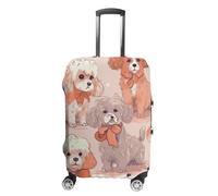 GFLFMXZW Funny Pets Housse de bagage pour valise, approuvée par la TSA, élégante, lavable, extensible, protection anti-rayures pour bagages de 48 à 81 cm, Style :, S, Housse de bagage