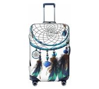 GFLFMXZW Housse de bagage de voyage, attrape-rêves amérindien, housse de protection pour valises tendance pour bagages de 45,7 à 81,3 cm, Noir , XL
