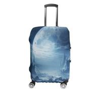 GFLFMXZW Housse de bagage de voyage élastique - Belle image de paysage - Housses de protection pour bagages de voyage anti-rayures - Housse décorative pour adulte, Magnifiques images de paysages, S