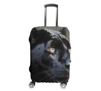 GFLFMXZW Housse de bagage de voyage élastique pour valise, housse de protection pour bagages, housse de protection anti-rayures pour bagages, housse décorative pour adulte, Panthère des animaux, L