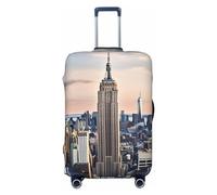 GFLFMXZW Housse de bagage de voyage Empire State Building pour valises tendance pour bagages de 45,7 à 81,3 cm, Noir , XL