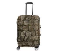 GFLFMXZW Housse de bagage de voyage, housse de valise élastique, housse de protection pour bagages de voyage, anti-rayures, housse décorative pour adulte, Old Stone Street, XL