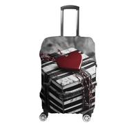 GFLFMXZW Housse de bagage de voyage, housse de valise élastique, housse de protection pour bagages, housse de protection pour bagages, anti-rayures, housse décorative pour adulte, Coffret cadeau