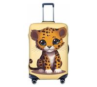 GFLFMXZW Housse de bagage de voyage Jaguar pour valises de 45,7 à 81,3 cm, noir, Large