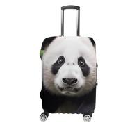 GFLFMXZW Panda Bear Housse de bagage pour valise, approuvée par la TSA, élégante, lavable, extensible, protection anti-rayures, pour bagages de 48 à 81 cm, Style :, S, Housse de bagage