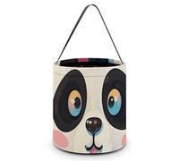 GFLFMXZW Sacs à friandises ou tours d'Halloween avec poignées - Portable et pliable - Sac fourre-tout réutilisable pour emballage de cadeaux, style, Style :, 7.9"Ã-7.9"Ã-8.3", Sacs à friandises ou