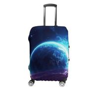 GFLFMXZW Star Planet Housse de bagage pour valise, approuvée par la TSA, élégante, lavable, extensible, protection anti-rayures, pour bagages de 48 à 81 cm, Style :, S, Housse de bagage