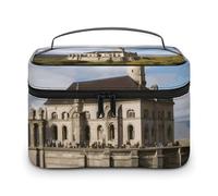 GFLFMXZW Trousse de maquillage de voyage pour femme - Monuments historiques de l'Arménie - Grande trousse de maquillage pour sac à main, grande trousse de rangement de maquillage, sac de réception,