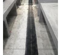 GFLPSQIA caniveau Drainage Grille De Drainage Rectangulaire en Plastique, 10, 20, 30, 40 Ou 50 Cm De Large, Antidérapante, pour Laboratoire, Jardin sur Le Toit Ou(W X H 20 X 3cm/8 X 1.2in)