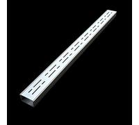 GFLPSQIA caniveau Drainage Système De Drainage De Tranchée, Goulotte De Drainage pour Atelier D'usine/Laboratoire/Jardin sur Le Toit, Drainage De Tranchée Linéaire(W x H 10 X 3cm)