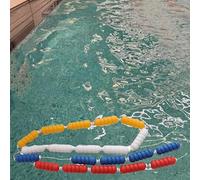 GFLPSQIA Corde Piscine sécurité Corde De Séparation De Couloir De Nage Réglable, Rouge, Installation Facile pour La Sécurité De La Piscine, Ligne Flottante pour Piscines(L 138 FT)