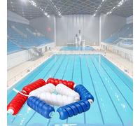 GFLPSQIA Corde Piscine sécurité Corde De Séparation De Sécurité pour Piscine, pour Couloir De Nage, pour Plages Et Lacs, Corde De Sécurité Anti-Ondes Réglable, Forte(L 144 FT)