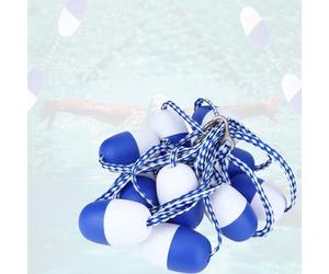 GFLPSQIA Corde Piscine sécurité Flotteur De Ligne De Corde De Bouée De Piscine Robuste, Corde De Sécurité Anti-Vague De Piscine, Séparateur De Sécurité De Chaîne De Voie(L 53m)
