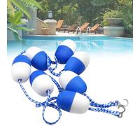 GFLPSQIA Corde Piscine sécurité Ligne De Flotteur De Piscine Haute Visibilité, Séparateur De Sécurité De Piscine Flottante De 1 5 15 45 65 75 85 95 100 M De Longueur(L 64m)