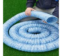 GFLPSQIA Tuyau de Drainage français Tuyaux Ondulés D'infiltration Douce, Tube Perméable Renforcé De Fil d'acier pour L'aménagement Paysager/Jardins sur Le Toit, Tuyaux De(L 17M Dia 200MM)