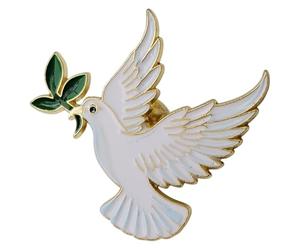 GFM® Broche de Noël scintillante - Père Noël, arbre de Noël, couronne, Rudolph, bâton de bonbons, bonhomme de neige, renne (BRCH-CHRIS-C), Small, Métal, Cristal