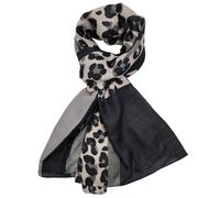 GFM® Foulard imprimé animal - Léopard Guépard, LPDSCF-11-KLBH-Gris Beige, L