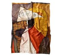 GFM® mélange de soie écharpe d'été basée sur l'art de la peinture (VSLK-Picasso - Portrait) FS-VSLK-SC-3457-A