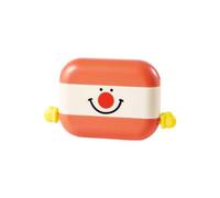 Gfm645 Rouleau anti-peluches adhésif efficace pour usage domestique avec housse Motif gant mignon pour chambre à coucher et salon Orange 13,7 x 7,8 cm