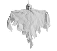 Gfm825 Squelette animé Clamoring Décoration d'Halloween Phrases multiples Blanc 40 x 40 cm