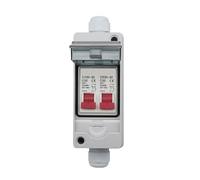 GFOLGDWR Mini disjoncteur DPN 1P + N DZ30-32 MCB16A 20A 25A 32A, Ouverture de Montage sur Rail, Micro Interrupteur d'air Domestique, boîte de Combinaison(25 V)