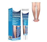 GFOUK Crème de polysulfate de mucopolysaccharide, traitement des varices pour les jambes, soin des veines, crème décolorée, améliore la circulation sanguine, soulage les gonflements (1 pièce)