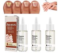 GFOUK Sérum puissant pour la croissance des ongles 7 jours Renforcement de l'huile de cuticule des ongles Traitement de renforcement des ongles 1 semaine Rend les ongles plus forts et plus sains