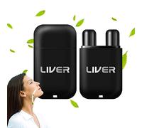 GFOUK Vegan Liver Cleaning Nasal Herbal Box, Nasal Herbal Box for Liver, Vegan Liver Cleanse De_tox & Repair Nasal Herbal Box, Natural and Safe Essential Oils Inhalers (Lemon)