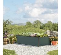 GFP Halfsize 150 x 77 x 39 cm Carré potager surélevé, anthracite - (GFPV00505)