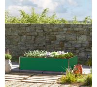 GFP Halfsize 195 x 99 x 39 cm Carré potager surélevé, vert - (GFPV00524)