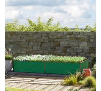 GFP Halfsize 235 x 119 x 39 cm Carré potager surélevé, vert - (GFPV00540)