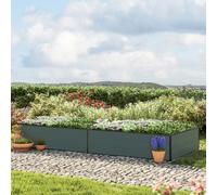 GFP Halfsize 297 x 119 x 39 cm Carré potager surélevé, anthracite - (GFPV00545)