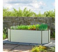 GFP Hobby 167 x 119 x 77 cm Carré potager surélevé, aluminium eloxé - (GFPV00595)