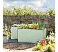 GFP Hobby 224 x 150 x 77 cm Carré potager surélevé, aluminium eloxé - (GFPV00571)