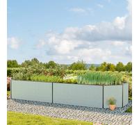 GFP Hobby 451 x 119 x 77 cm Carré potager surélevé, aluminium eloxé - (GFPV00619)