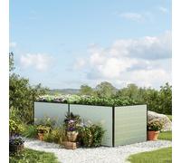 GFP Kingsize 235 x 150 x 77 cm Carré potager surélevé, aluminium eloxé - (GFPV00367)
