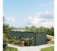 GFP Kingsize 235 x 99 x 77 cm Carré potager surélevé, anthracite - (GFPV00357)