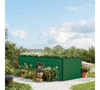 GFP Kingsize 235 x 99 x 77 cm Carré potager surélevé, vert - (GFPV00360)