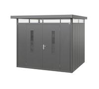 GFP Primeyard Abri de Jardin en métal 263x228x231 cm Armoire de Jardin Anthracite