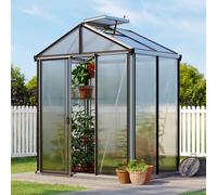 GFP Pro 199 x 137 cm Serre de jardin, aluminium, incl. kit d'accessoires Pro 2 - (GFPV00127)