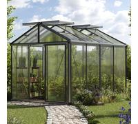GFP Pro 235 x 311 cm Serre de jardin, aluminium, incl. kit d'accessoires Pro 2 - (GFPV00181)