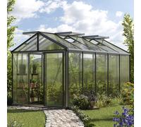 GFP Pro 235 x 385 cm Serre de jardin, aluminium, incl. kit d'accessoires Pro 2 - (GFPV00159)