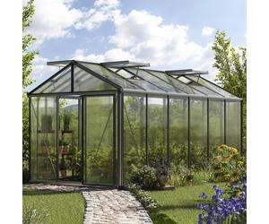 GFP Pro 235 x 460 cm Serre de jardin, aluminium - (GFPV00164)